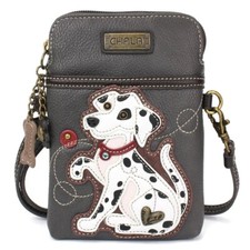 Chala Cellphone Crossbody Dalmation Small Purse Convertible Strap (Ink) NWT