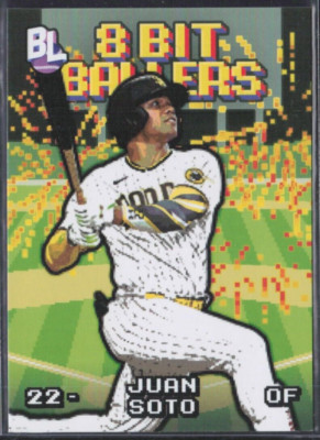 2023 Topps Big League 8 Bit Ballers #8B-5 Juan Soto - San Diego Padres - MINT