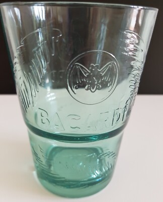 Bacardi Glas Longdrink Bar Cocktail Spirituose Rum Stapel Fledermaus  Kunststoff