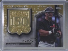 2019 Update 150th Anniversary Manufactured Medallion Gold 21/50 Jeff Bagwell 1q7