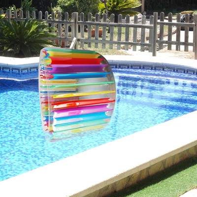 Aufblasbares Wasserrad Roller Float Floating Tubes Yard Swimming Pool Floats