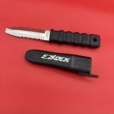 Wenoka Seaquest 417013 42SS EZ Lock Blackie Collins Blunt Tip Diver Diving Knife