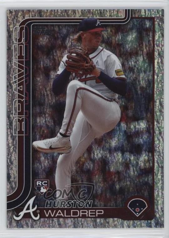 2025 Topps Series 1 Holo Foil Hurston Waldrep #253 uk2
