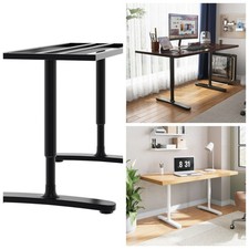 Height Adjustable Table Legs Steel Dining Table Computer Desk Frame Legs Set