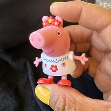 Peppa Pig Flower Dress Heart Sunglasses 2" Moveable Legs Play Family A3