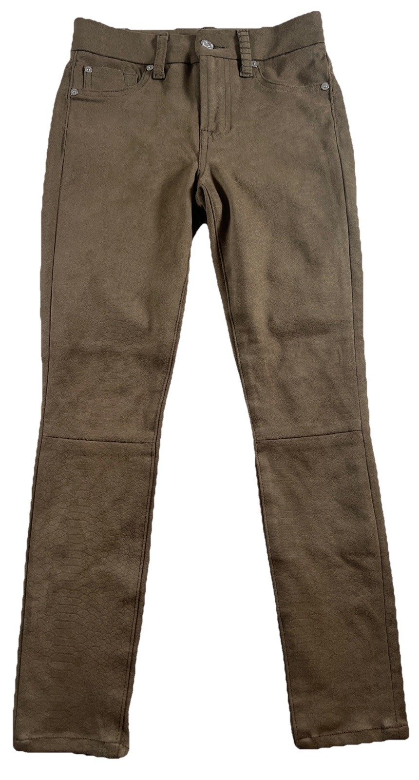 7 For All Mankind Womens Snake Print Skinny Jeans size 25 NWOT