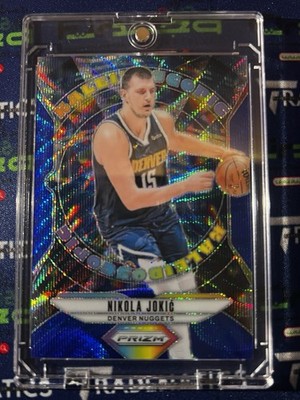 2024-25 NIKOLA JOKIC /175 PANINI PRIZM KALEIDOSCOPIC BLUE WAVE Denver Nuggets