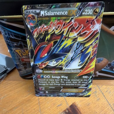 Pokémon TCG M Salamence EX Mega Holo Promo XY171 XY 230 HP English Card