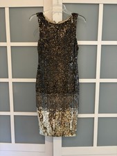 ALICE + OLIVIA beautiful sequin ombre dress colors