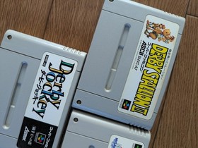 Super Famicom SFC Game Cartridge Lot of 3 Japan Import Untested AS-IS Junk
