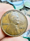 1915 Lincoln Wheat Penny  (Fine)  Low Mintage See Pic's