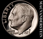 1977-S Roosevelt Dime Proof — photo from another recent sale