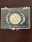 John F. Kennedy Memorial 1964 Half Dollar 90% Silver in Case