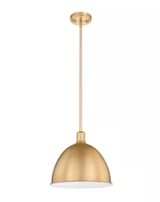Z-Lite 4500P12-CB Sawyer 12.5 inch Classic Brass Pendant Ceiling Light