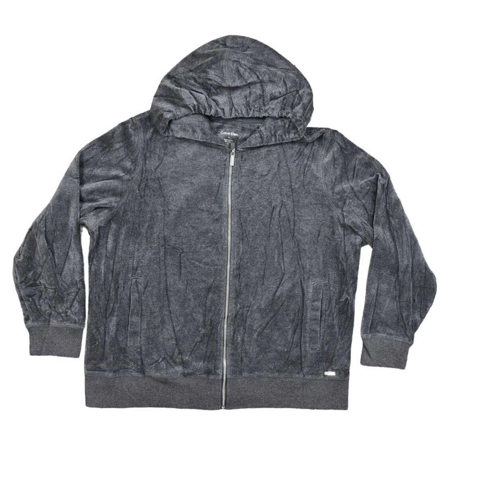 Calvin Klein Gray Plus Size 1X Basic Activewear J… - image 1