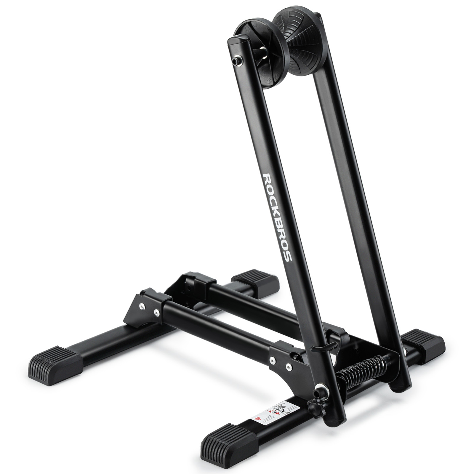 ROCKBROS Cavalletto Bici Pieghevole Acciaio al Carbonio Espositore MTB Bici Corsa