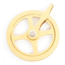 Brass Clock Pulley for Cable Clock 1-3/4 Inch...