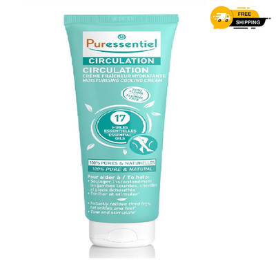 Puressentiel Circulation Moisturizing Cooling Cream - 100% Pure And Natural Oils