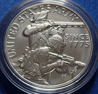 U.S. Mint Armed Forces 1 Oz. Silver Medal US Army ~ OGP / COA