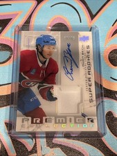 Owen Beck 96/99 Super Rookies 2023-24 UD Premier Montreal Canadiens (DP1)
