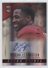 2014 Prestige Rookie Extra Points Red Signatures Bruce Ellington #215 Auto 0u79