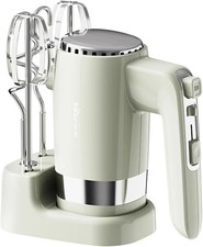 Hand Mixer, 300W Electric Handheld Mixer with Storage Base, 10 Speed Plus Turbo 