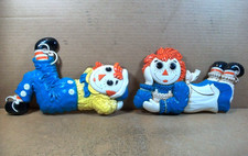 1977 Raggedy Ann Andy Wall Plaque Set