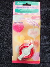 Clover Pom Pom Maker Heart Shape Small 3170 New