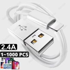 For i Phone 6 7 8 X XR XS 11 12 13 14 Pro Max USB Charger Cable Cord Wholesale