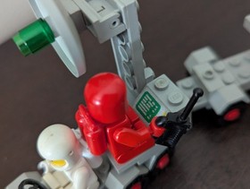 Vintage (1979) LEGO Classic Space set 462 Mobile Rocket Launcher - RARE