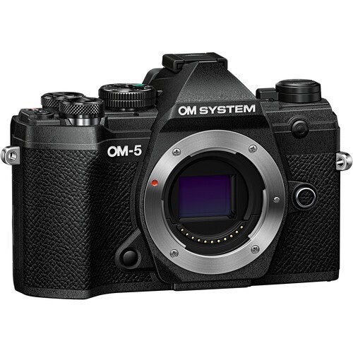 601285 OM SYSTEM OM-5 ボディー ブラック Reconditioned OM SYSTEM OM-5 Black Mirrorless Camera (Body Only