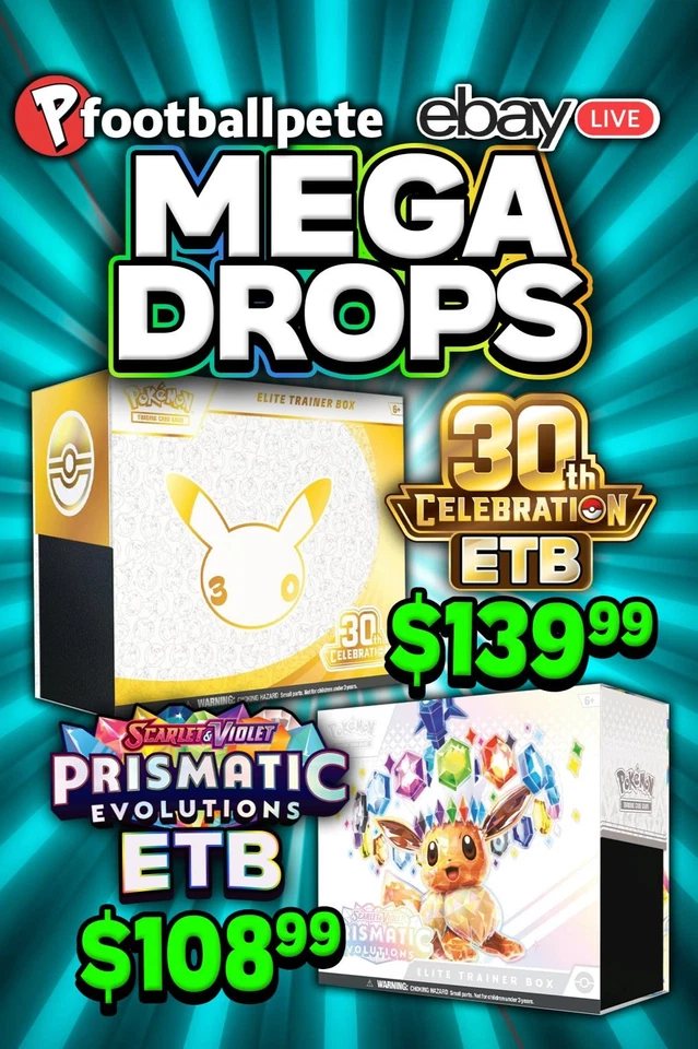 30TH & PRISMATIC ETB DROPS!!