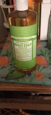Dr.Bronner's Pure-Castile Soap 950ML - 32 FL oz Limited Edition Green Tea