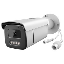 Vikylin 4K 8MP PoE IP Camera Bullet Outdoor Full Color Night Vision w/ MIC 3.6mm