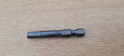 Apex AM-5MM-5, 1/4'' Sechskant, 5mm Sechskant-Inbus Sechskant Power Drive Bits, metrisch