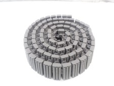 10'L Rexnord 3.75"W x 1.5"Pitch Brown Side Flexing Table Top Chain 882TAB LBP