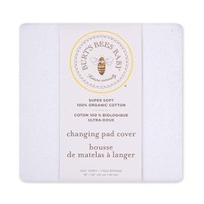 Burt's Bees Baby Unisex Baby Gift Set - Crib Sheet, Changing Pad Cover  Burp Cl