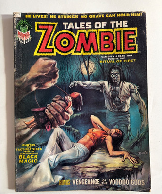 MARVEL MONSTER COMICS GROUP 1973 TALES OF THE ZOMBIE COMICS VOL. 1, #3~SEE PICS