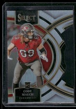 2023 Panini Select #133 Cody Mauch Silver Prizms Die Cuts