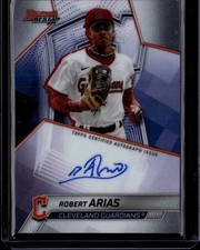 2025 Bowman's Best #B25-RA Robert Arias Best of 2025 Autographs