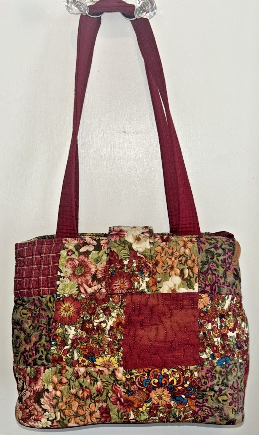 Donna Sharp Quilted Cottagecore Patchwork Colorbl… - image 13