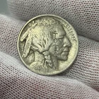 1913 Type 1 Higher Grade Buffalo Nickel - Tote Counterstamp Better Date US Coin!