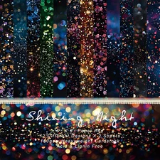 6"x6" Scrapbook Paper Pad - 24 Sheets of Patterned Cardstock for Card Making, Sc