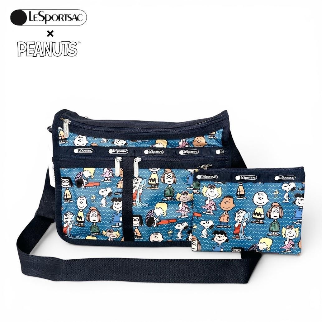 LeSportsac x Peanuts Snoopy Deluxe Everyday Bag Rare Collectible #221