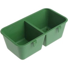 Hanging Bird Feeder Cup Plastic Bowl for Cage Feeding Parrot Pigeon Parakeet