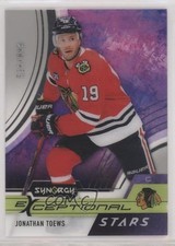 2021-22 Upper Deck Synergy Exceptional Stars 528/899 Jonathan Toews #ES-JT 12v7