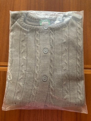 New in bag Sara Morgan gray color cardigan size 2XL