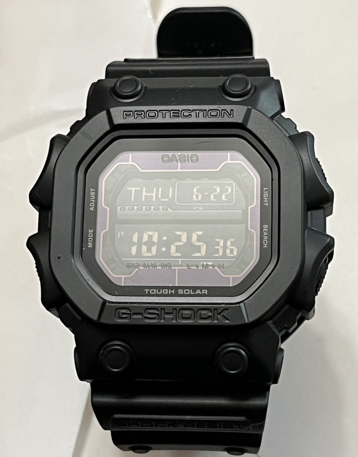 New Casio G-shock GX56BB-1 Tough Solar Power Resistant Black Wrist