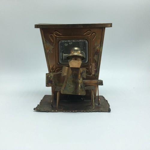 SANKYO Tin Copper Wind Up Music Box Player Piano eBay