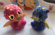 Hatchimals Baby Dragon Hatchling Twins Interactive Pets Light Up Talk Pink Blue